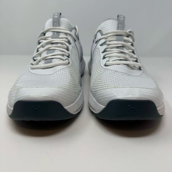Under Armor Cross Trainers Men's 13 Charged Commit Tr 3 Cross Trainer White EUC - Picture 6 of 10
